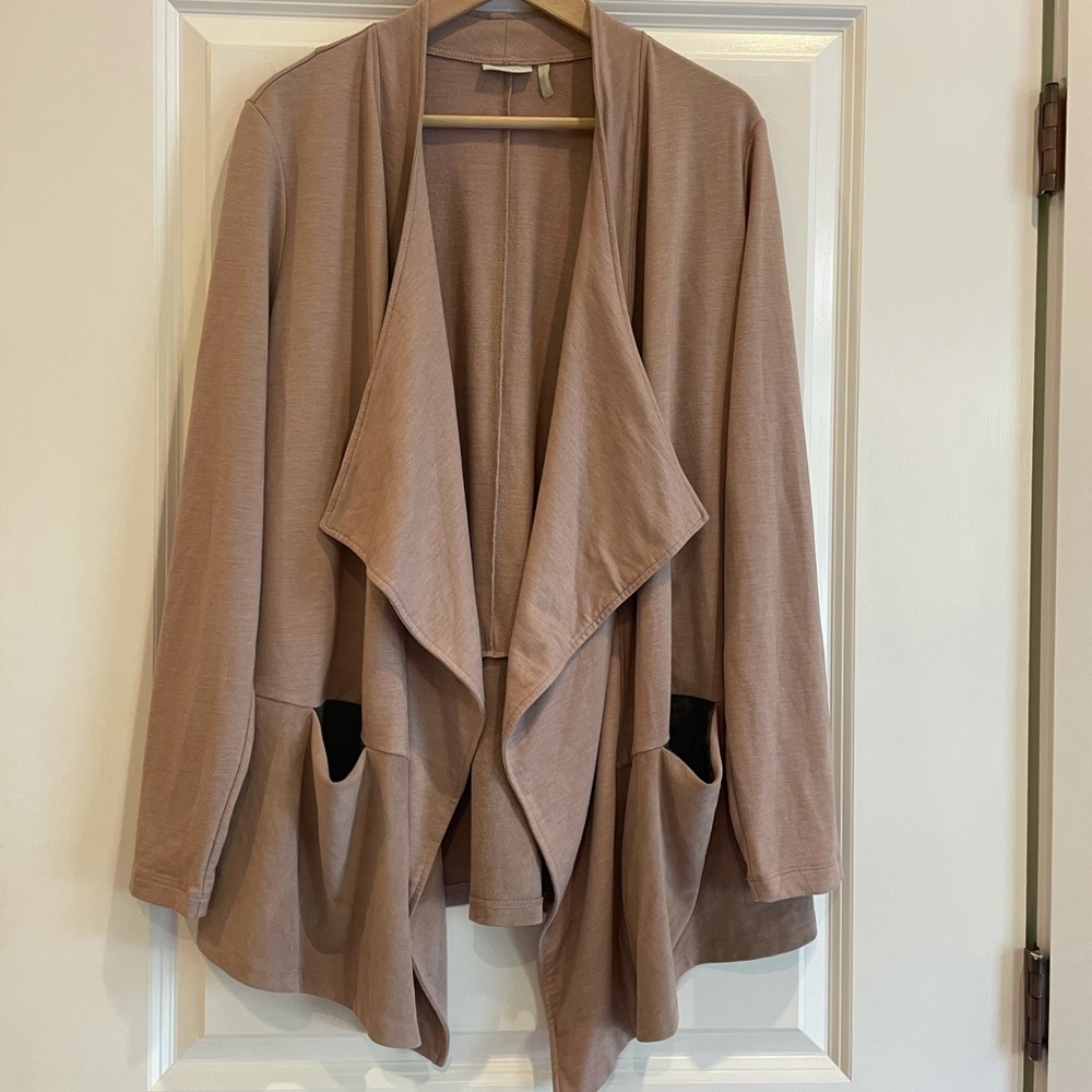 LOGO Lori Goldstein Lounge Women’s Cardigan